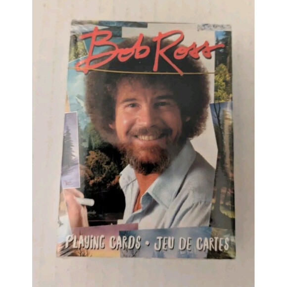 NMR Other - BOB ROSS Quotes Playing Card Deck 52 Unique Painting Art The Joy of Painting NEW